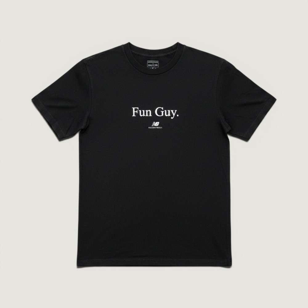 New Balance Kawhi Leonard Fun Guy Graphic T-Shirt Black Small